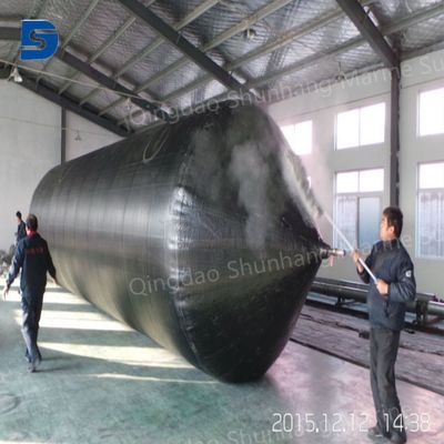 Customized Marine Rubber Airbag with Cylindrical Body and Specifications