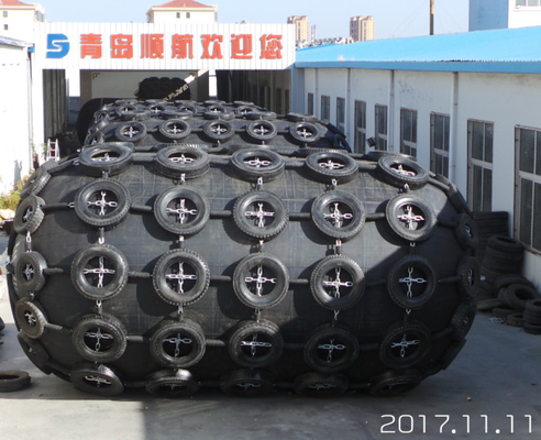 Dokowanie pneumatycznego gumowego błotnika Marine Chain Chain Net Nadmuchiwana łódź