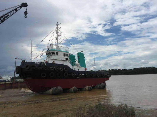 Stocznia Marine Gumowa poduszka powietrzna Statek dokujący do łodzi Statek uruchamiający poduszkę powietrzną