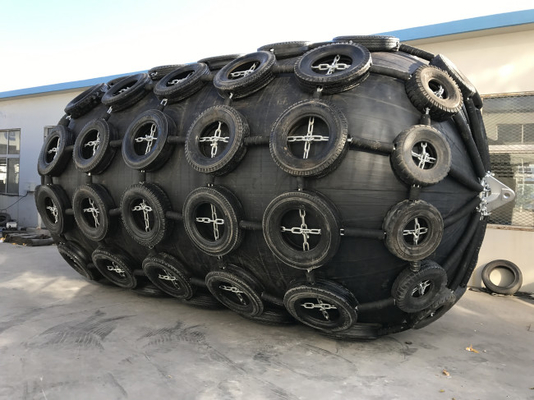 3,3 m 6,5 m Nadmuchiwany gumowy błotnik Typ sieci Yokohama Docking Marine