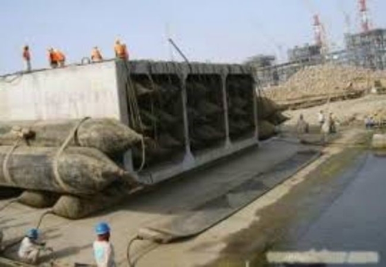 Uziemienie statku ratunkowego Poduszki powietrzne Marine Rubber Boat Underwater Lifting